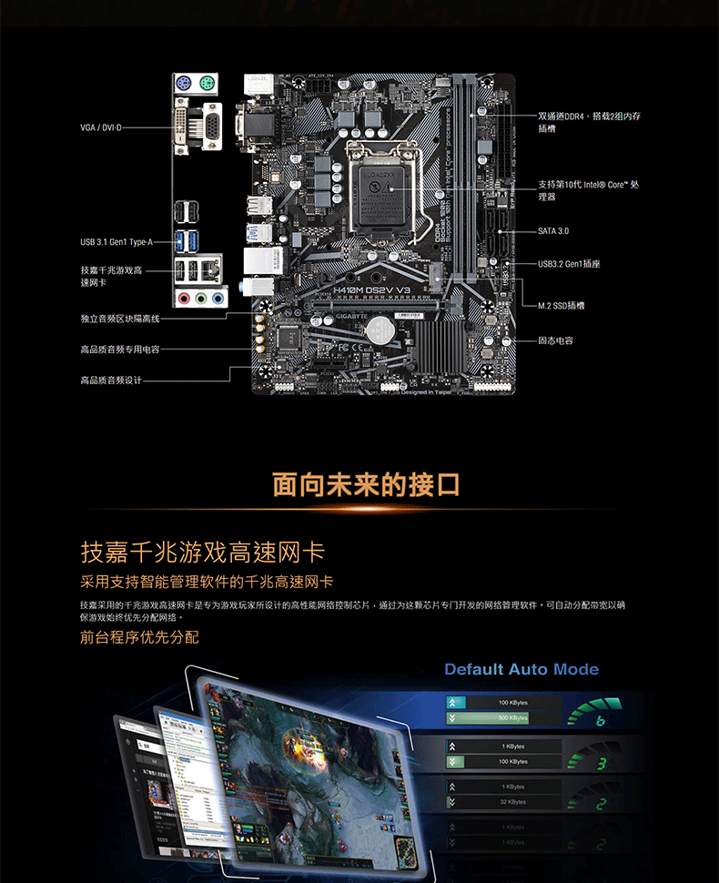 技嘉h410mds2v装机教程图片