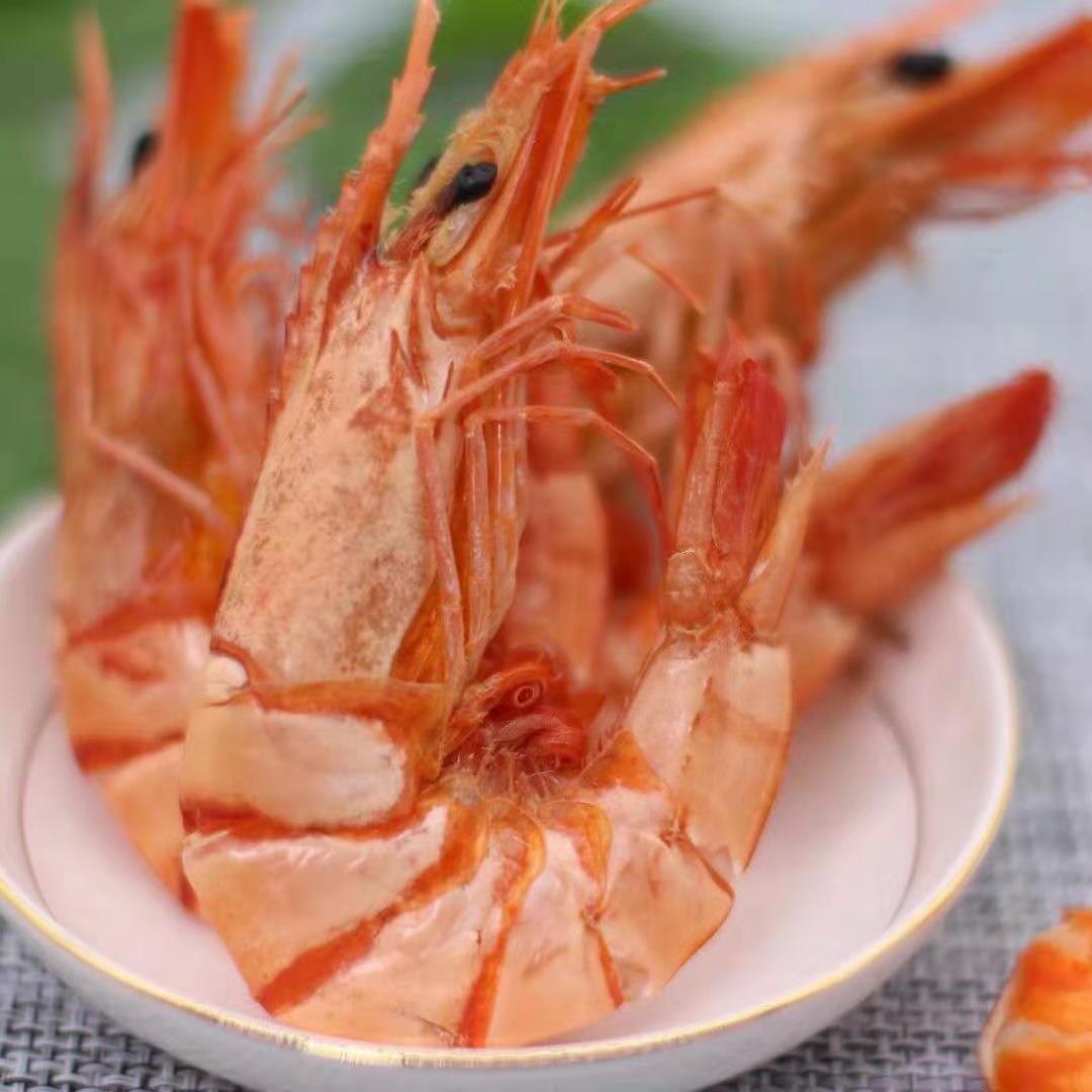 个人店其他品牌 汕尾特产海鲜干货九节虾500克装 非养殖 渔民自晒 干