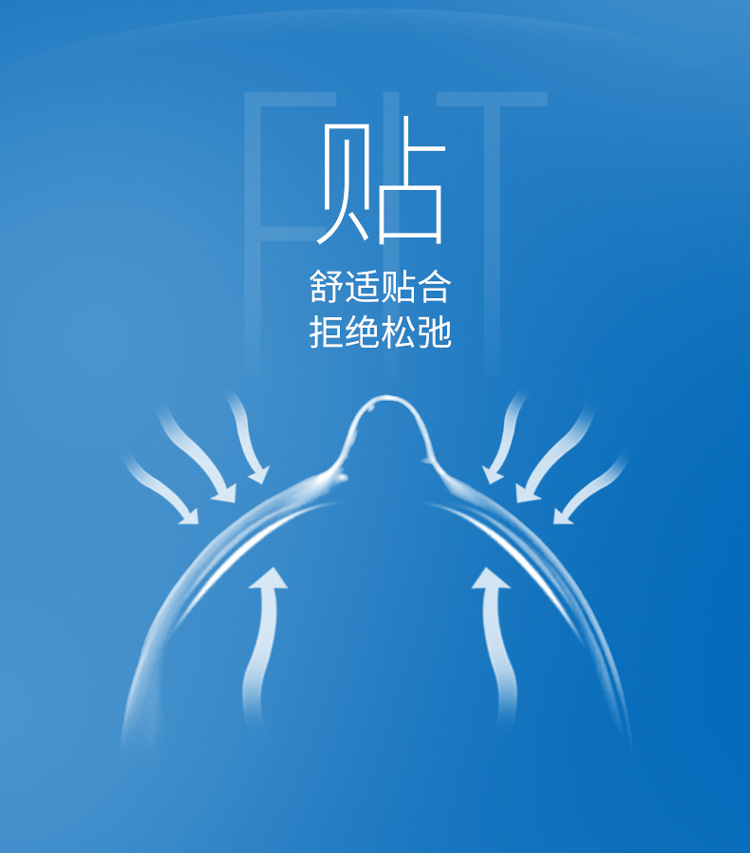 杰士邦小号避孕套男3只装超薄学生持久装安全套子情趣异形套套男用
