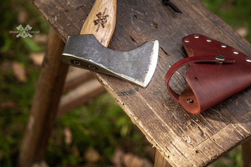 敬平g&b暴躁熊 尼曼斧锻造斧头锻打木工斧劈柴斧户外斧鹰钉战斧福斯斧