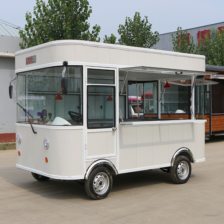 小吃车古达路边摊手推车炸串车摆摊夜市冰粉烧烤早餐设备电动四轮餐车
