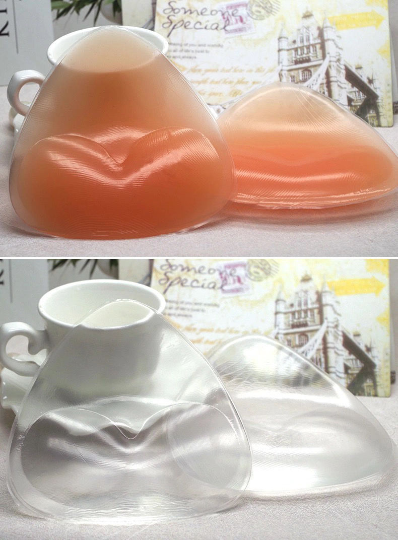 胸垫硅胶加厚隐形胸垫小胸聚拢泳衣插片义乳比基尼内衣垫假胸增大小