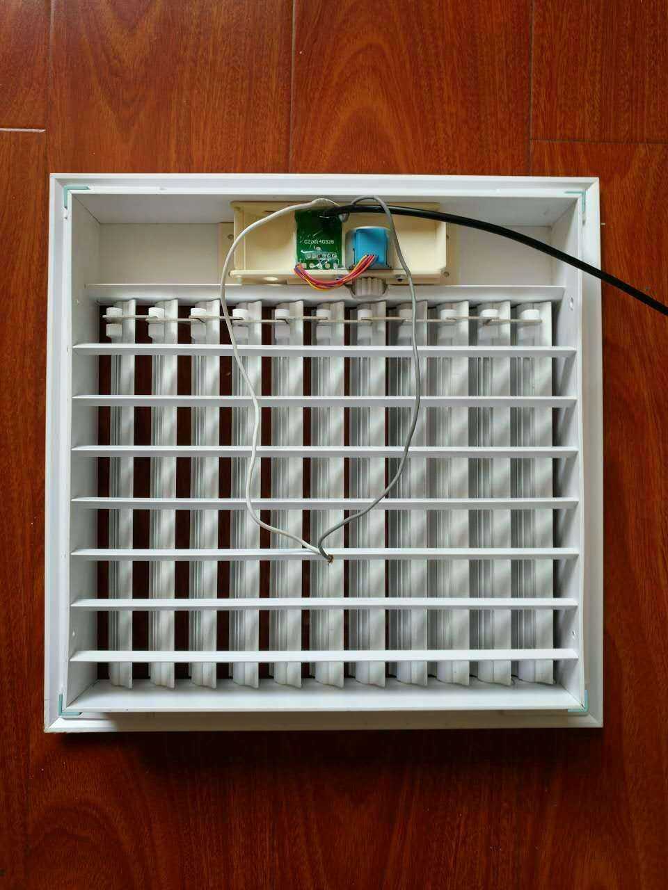 温控电动风口尺寸可定制遥控控制开孔300* 电动出风口定制(联系客服下