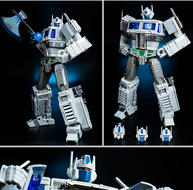 酷变宝33018-u白色通天晓mp-10v 变形玩具金刚擎天之柱司令官