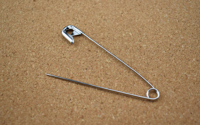 不绣钢别针小号安全别针大号超大别针固