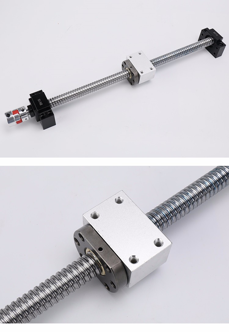 定做 定制滚珠丝杆1605滚珠丝杠套装直线滑台步进电机丝杆升降套装