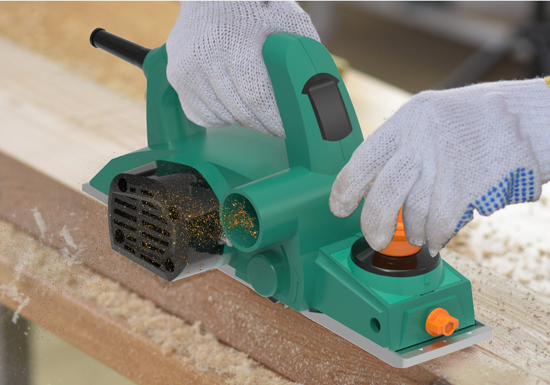 定做木工电刨木工刨多功能手提电刨子压刨家用小型电动刨木机