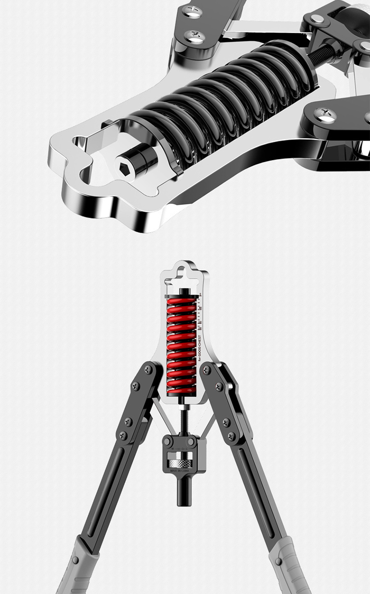 臂力器可调节男臂力棒训练家用练胸肌手臂锻炼液压握力棒健身器材