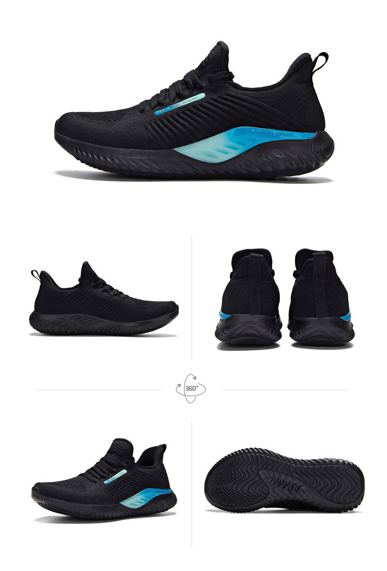 361°女鞋运动鞋新款春季透气针织跑鞋网面鞋轻便休闲鞋减震跑步鞋