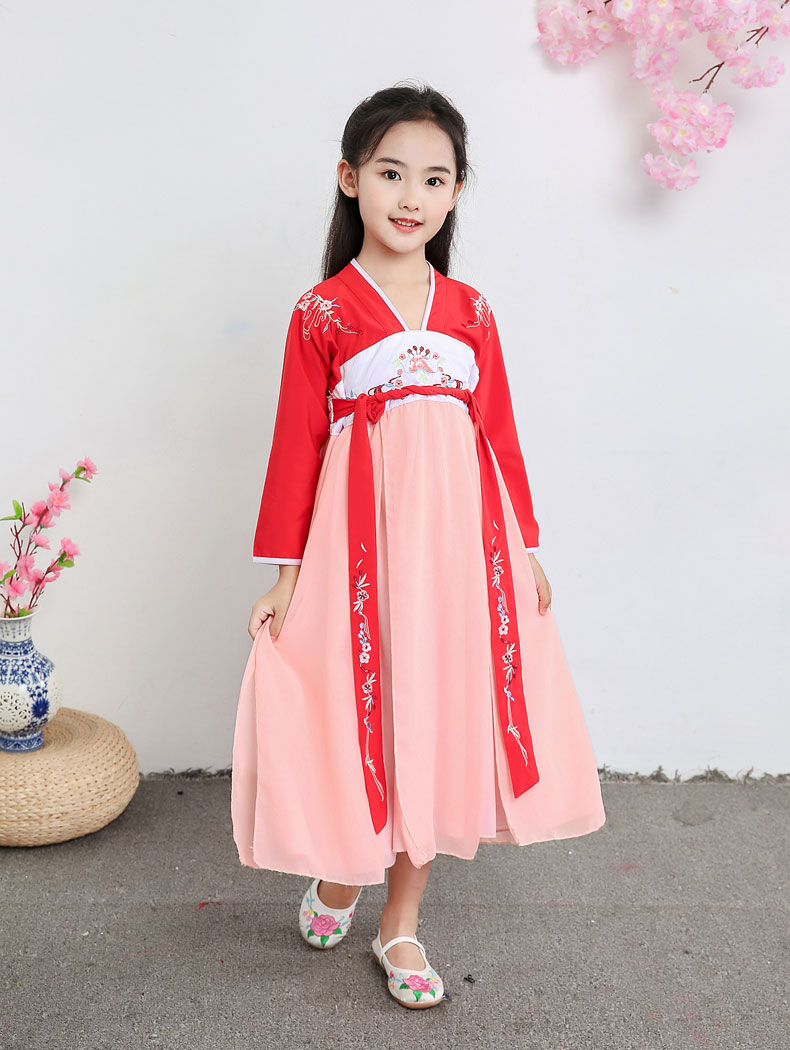 搭啵兔儿童套装 八岁小女孩古装公主衣服香蜜沉沉烬如霜锦觅同款儿童