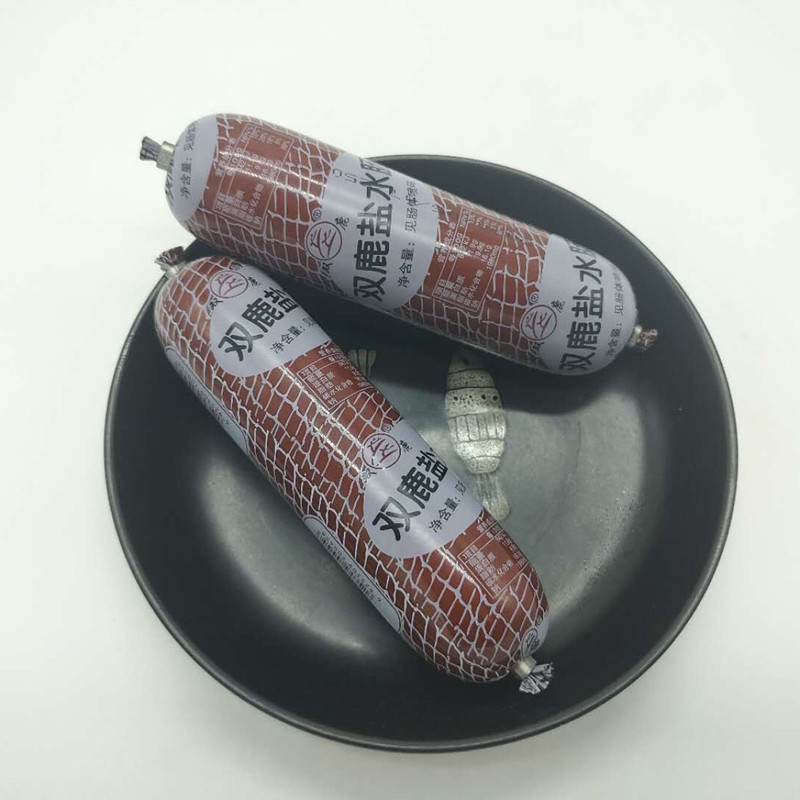 双鹿盐水肠250克根火腿肠美味盐水肠切片炒菜早餐午餐肉火腿