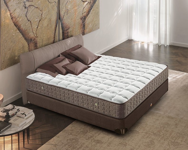 森美人弹簧床垫深睡系列 森美人椰棕床垫硬垫护脊乳胶弹簧床垫1.