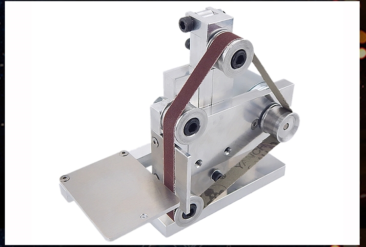 微型小型迷你阿斯利卡砂带机diy除锈抛光机打磨机家用磨刀台式开刃机