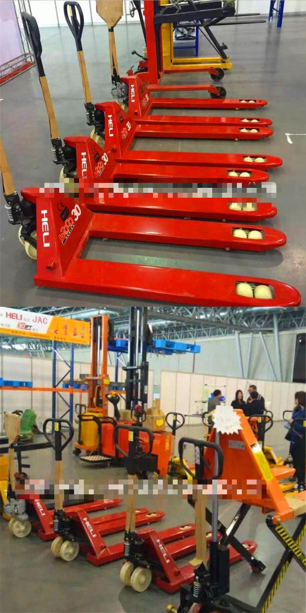 定做 手动叉车手动搬运车液压地牛2直8吨液压车 5t685*1800mm