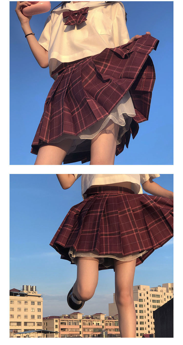 jk安全裤防走光不卷边蕾丝网纱打底裤裙lolita薄款日系可爱蓬蓬裙波点