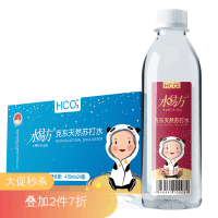 水易方克东天然苏打水415ml*24瓶 无气弱碱性饮用水矿泉水