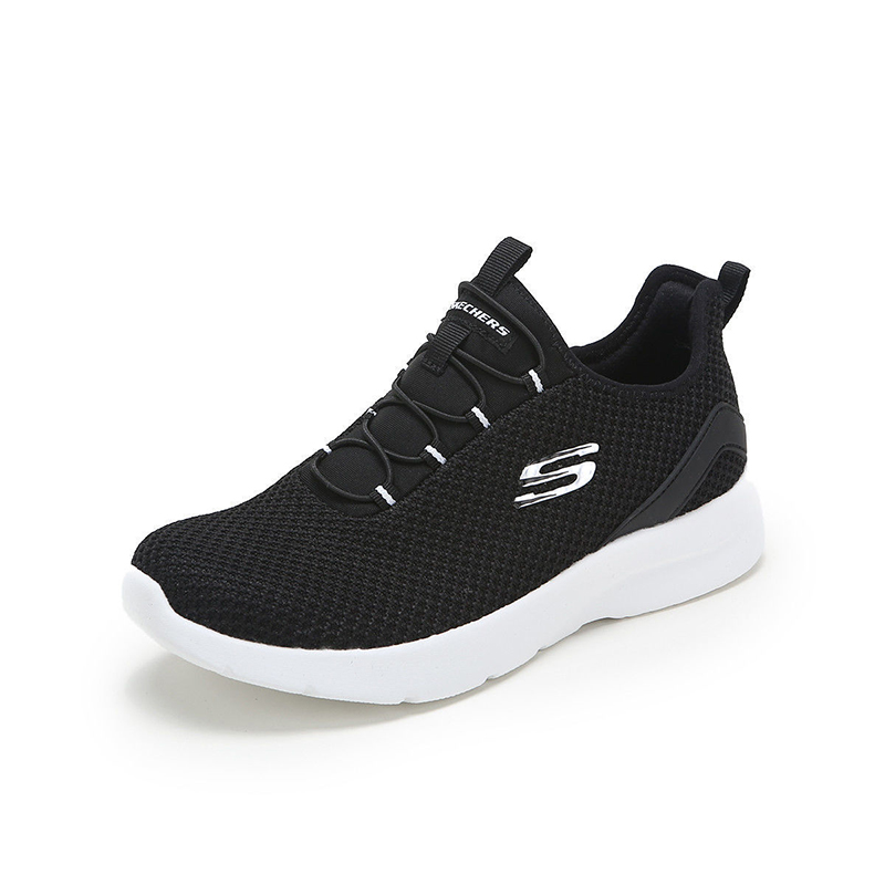 skechers斯凯奇一脚蹬女鞋透气网面超轻软底鞋运动鞋66666285