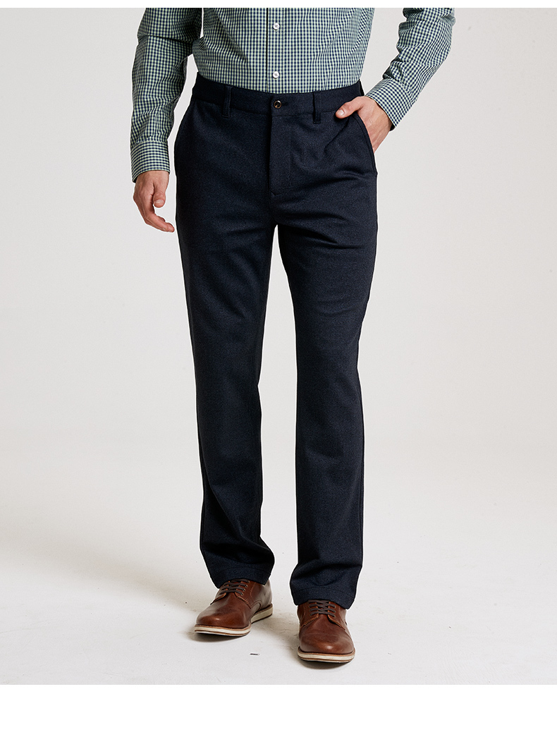 暇步士(hush puppies)男士休闲裤 暇步士男装裤子2021新款春秋季深色