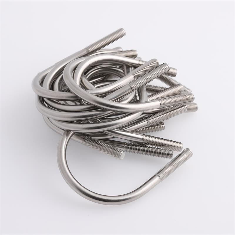 定做316不锈钢u形螺丝 u型螺栓 u型卡管卡 u码 三角直角u码管夹m10m12