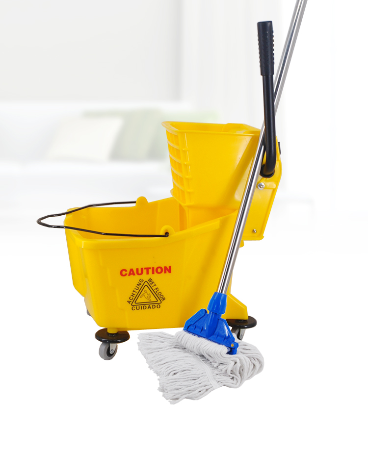 不锈钢棉纱蜡拖家用省力拖布地拖木地保洁拖把头吸水棉线拖把 拖布头