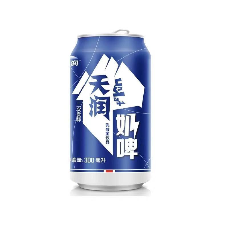 《新疆天润奶啤300ml乳酸菌饮品易拉罐装 西域春奶啤300ml-3罐》无著