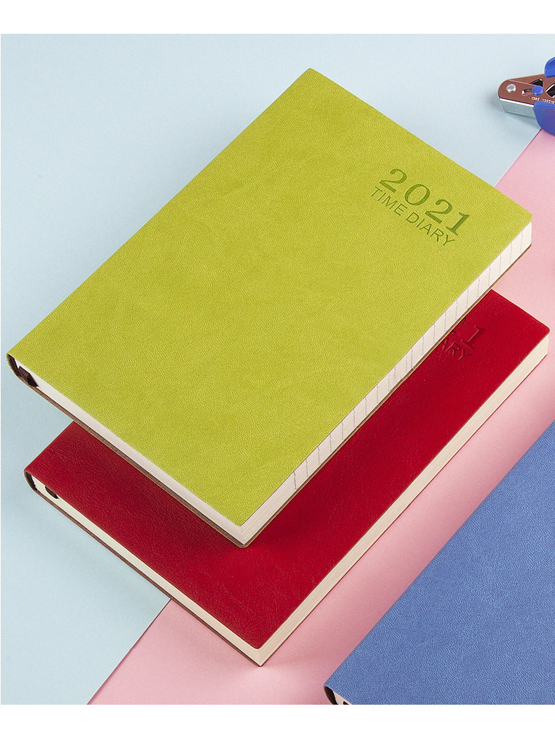 a4笔记本子厚本子超厚简约大学生考研大号记事本商务文艺精致工作记录