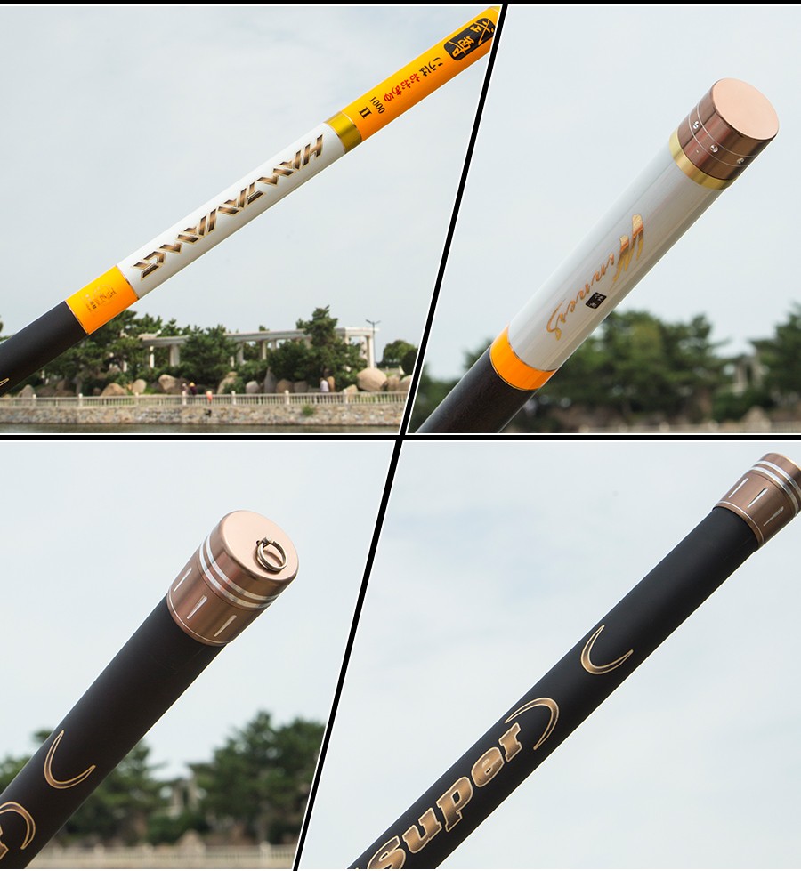 武尊足尺长竿鱼竿超硬28调超轻手杆11米大炮竿深水打窝溪流竿