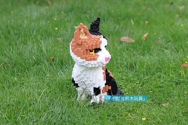 开心美猴王(happy monkey)积木8040 嬉仔钻石微小颗粒拼装兼容乐高