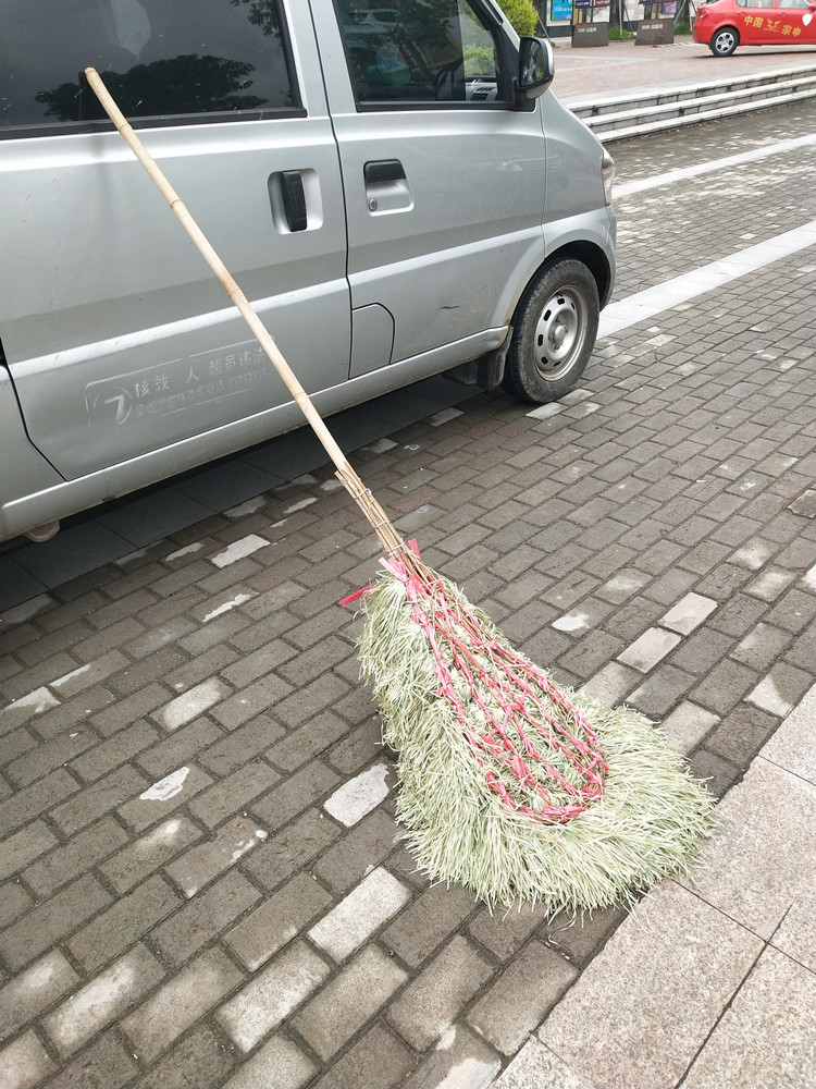 dao新清洁软塑料丝环卫竹大扫把马路学校编织袋扫帚公路工厂物业清扫
