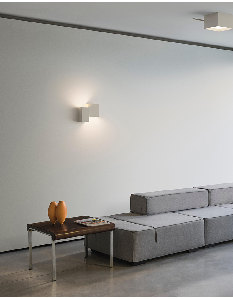 设计师极简壁灯卧室客厅背景墙壁灯北欧创意造型楼梯过道酒店墙灯