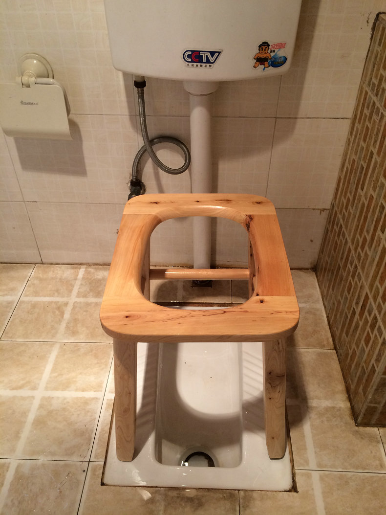 尚熙新品实木香柏木老人残疾坐便凳孕妇坐便椅器马桶凳大便上厕所凳子