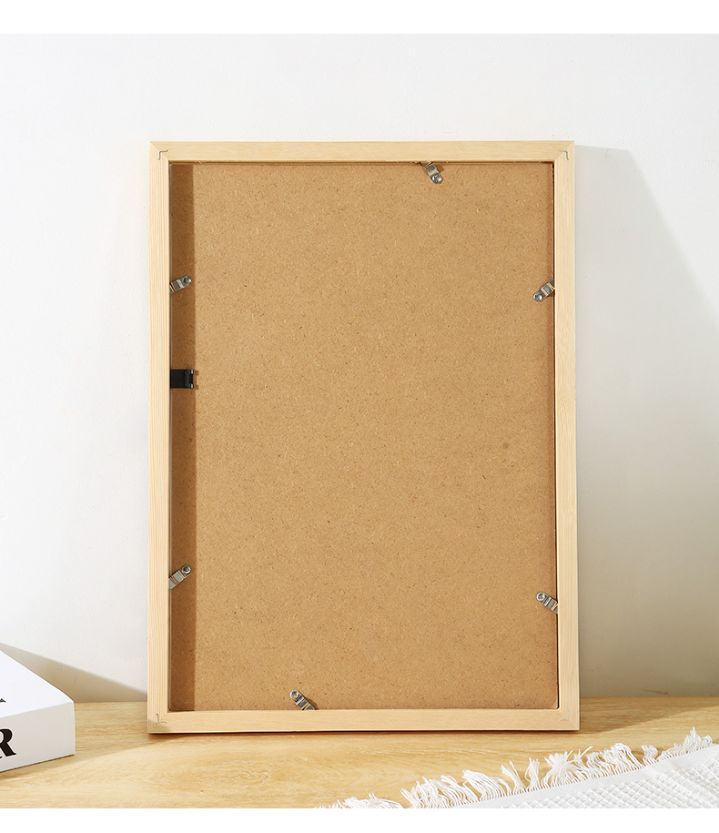 敬平(jing ping)装饰用品/礼品 敬平原木色相框挂墙画框装裱8k4k实木