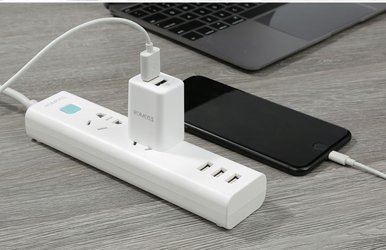 罗马仕tk12s手机充电头通用充电器双口迷你便携大品牌电源适配器tk12s