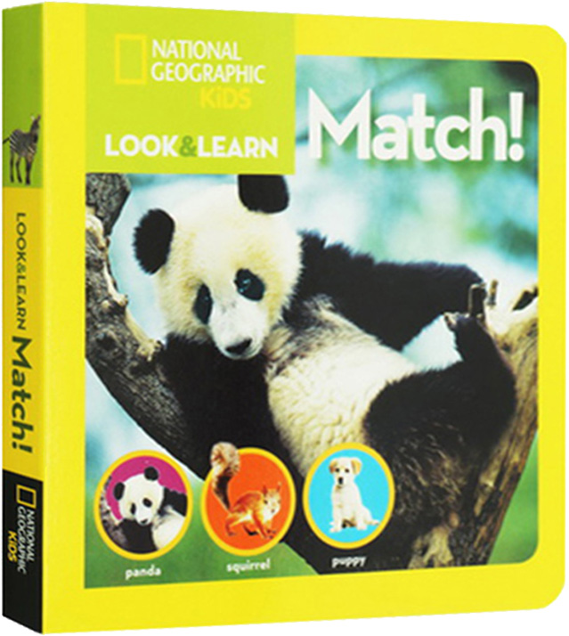 英文原版绘本 美国国家地理 national geographic kids look and