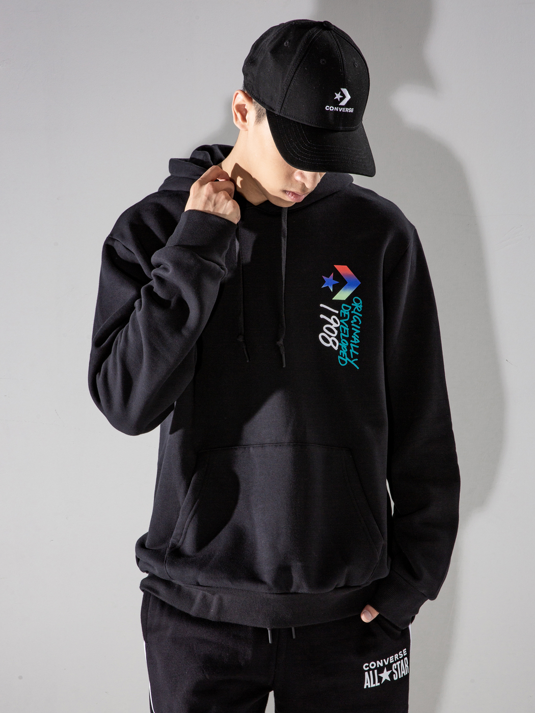 匡威(converse)男士卫衣/帽衫 converse 男子 连帽套头卫衣【价格