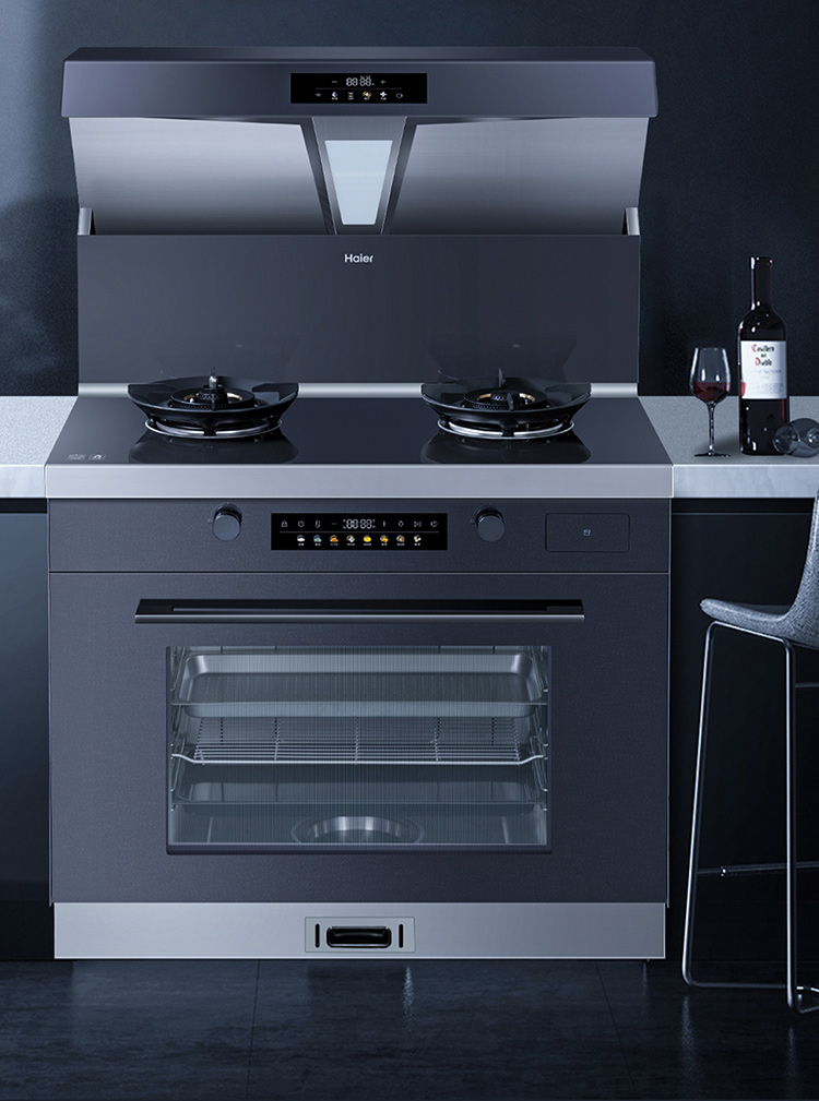 【海尔(haier)集成灶jjzt-90j-s1hzku1(12t)】 海尔(haier)集成灶