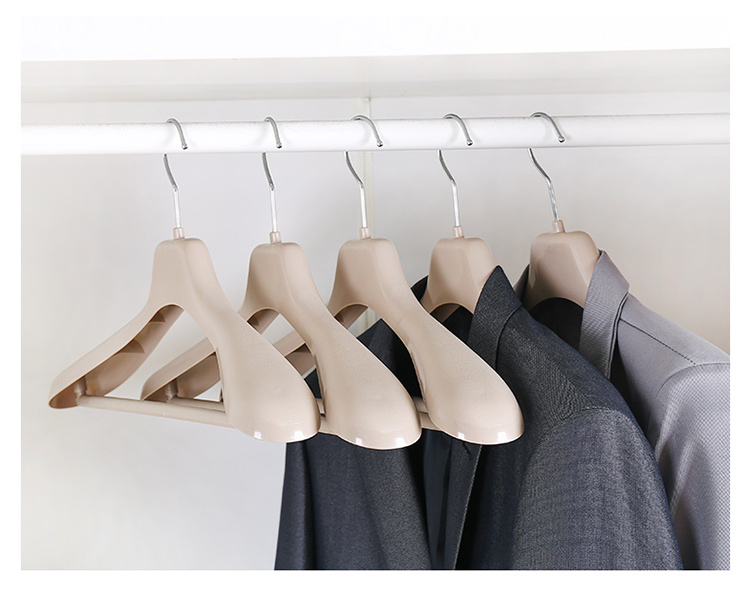 西装衣架宽肩无痕家用防滑衣挂男士西服专用衣架服装店衣服架 三维