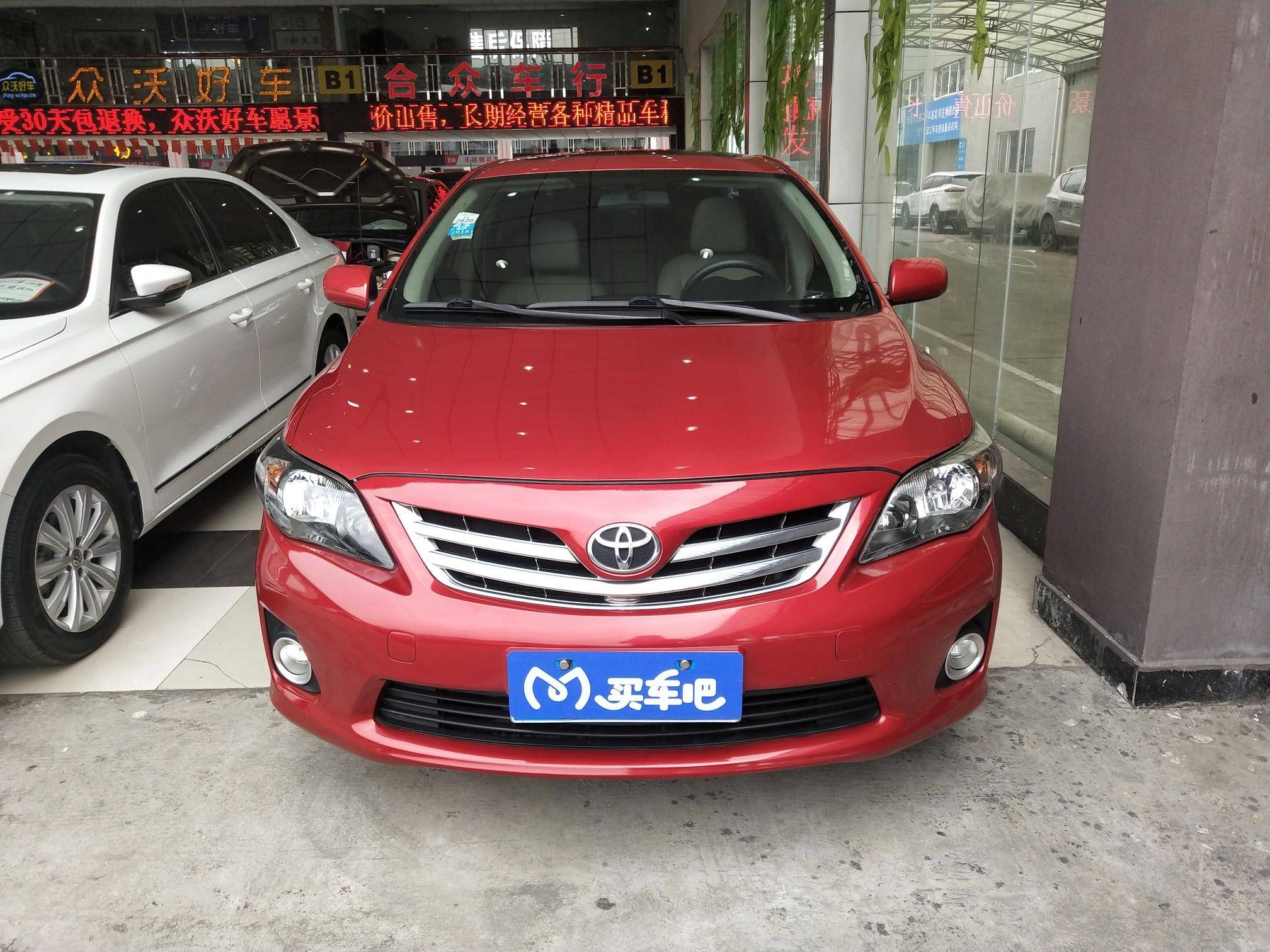 广汽丰田(toyota)二手车 【订金销售】2013款 卡罗拉 特装版 1.