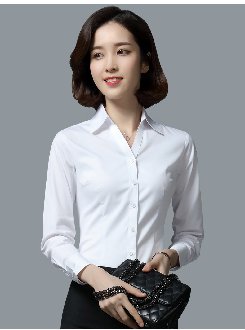 tripolar金豪雀女士衬衣白衬衣