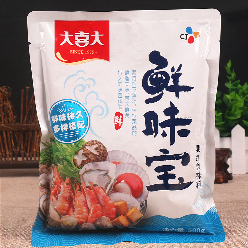 大喜大鲜味宝复合调味料500g家用炒菜煲汤增鲜型调味品替代味精
