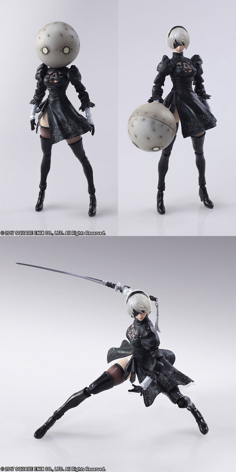 尼尔 机械纪元 自动人形 2b 小姐姐 机械生命体 可动 手办模型