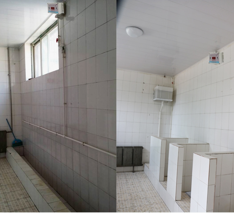 沟槽厕所感应节水器知渡公厕水箱自动冲水电控落水阀