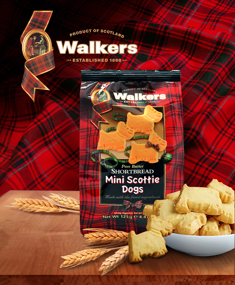 英国进口walkers沃尔克斯巧克力黄油酥饼干黄油酥性早餐代餐曲奇饼干