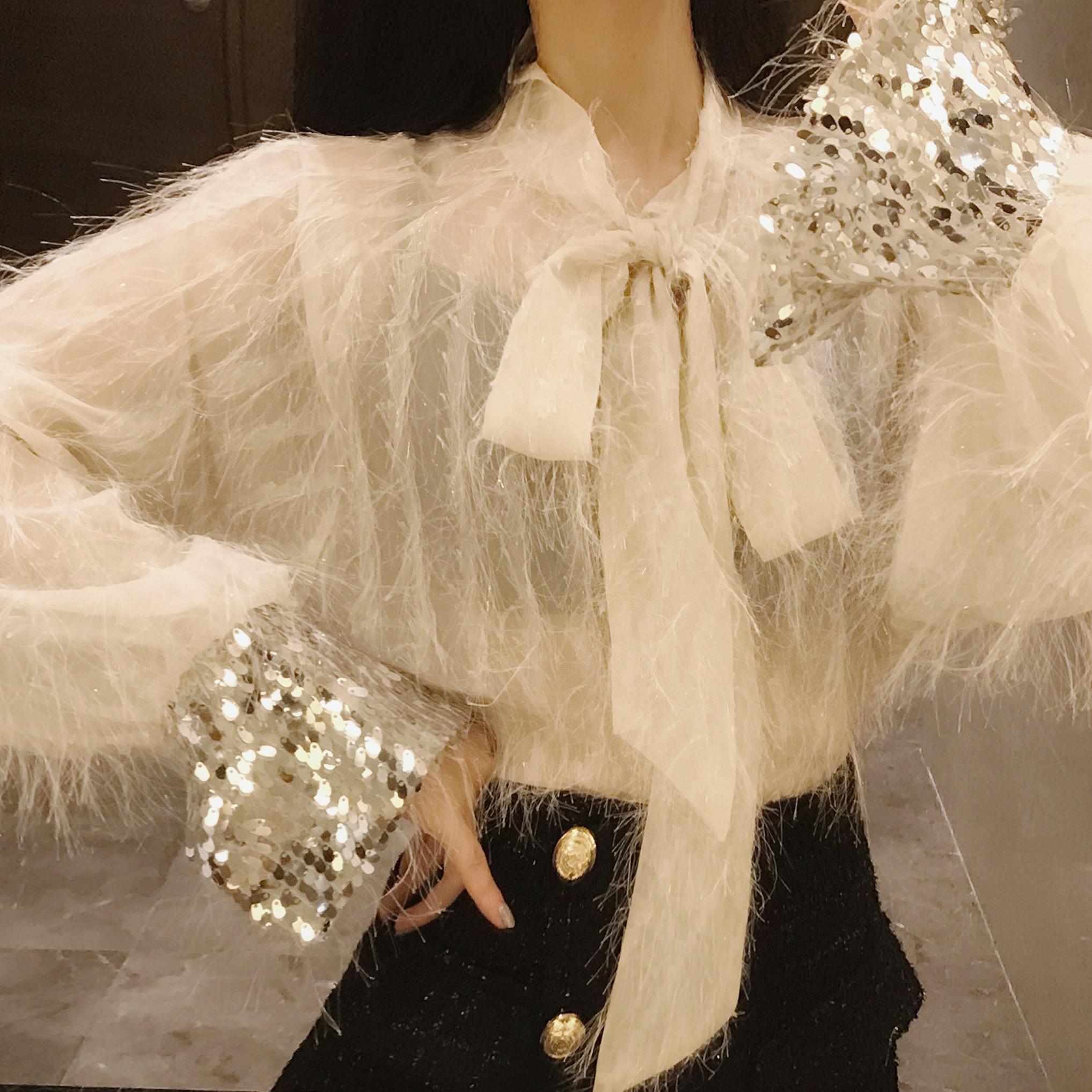 孜牧网红直播衣服女主播服装上镜性感短款v领打底衫上衣修身显瘦t恤秋