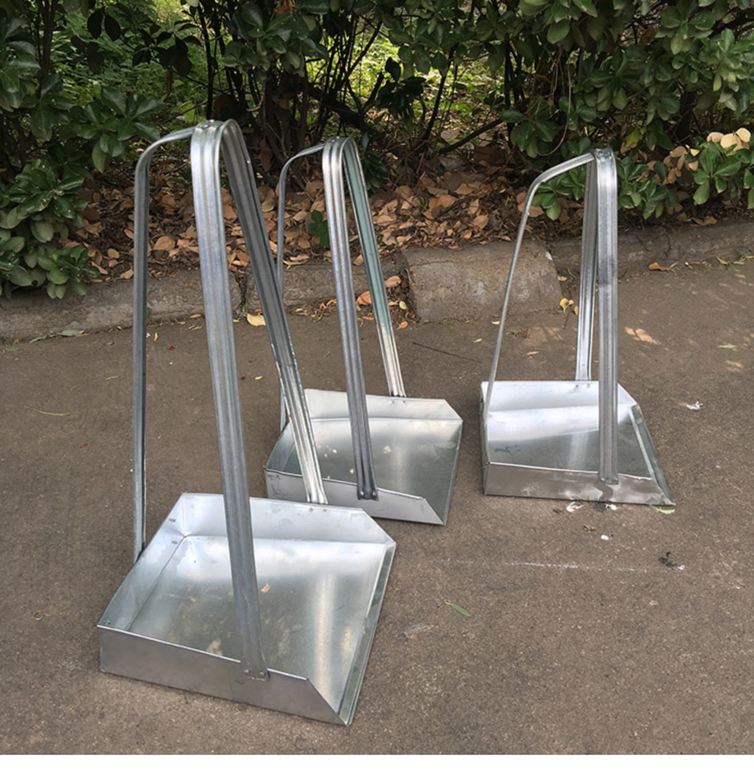 haoyangdao家用铁簸箕扫把套装垃圾铲铁畚斗畚箕单个环卫铁扒斗物业