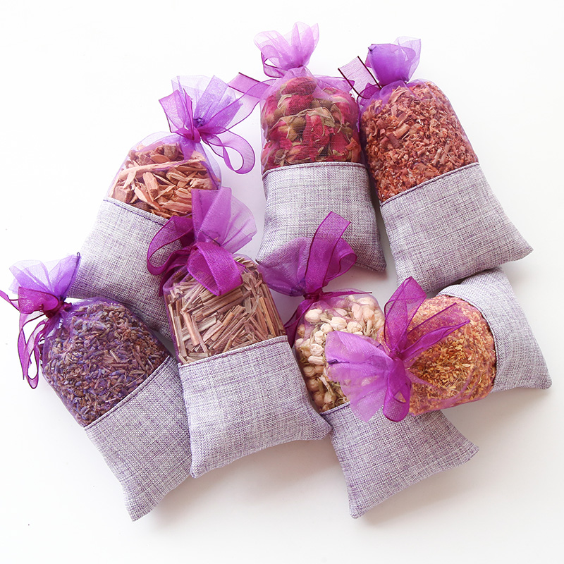 茉莉花天然干花香包diy散装填充车载香囊衣柜持久香薰小香袋