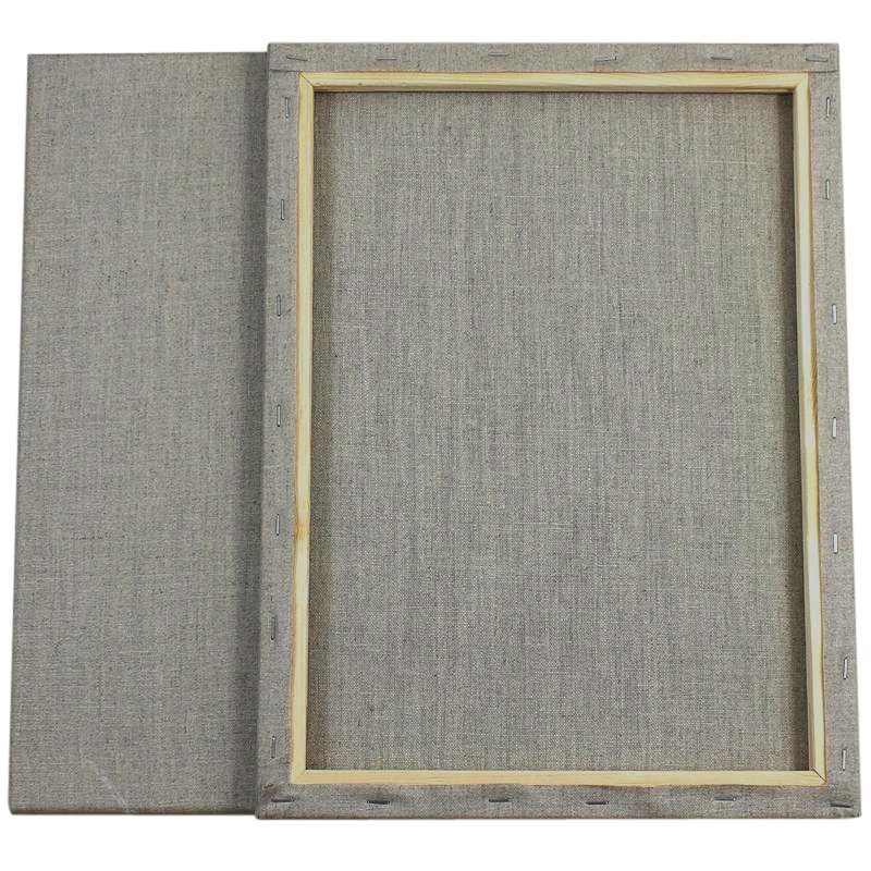 清浆透明涂层大师油画布框380克雨露麻纯亚麻西洋古典油画框内框