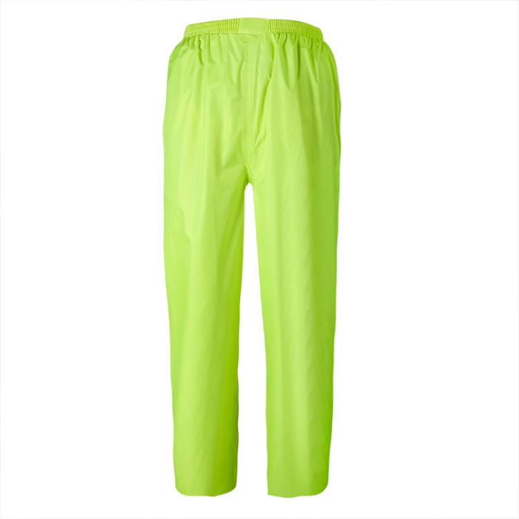 雨裤男女雨衣防水雨裤海胶上衣工地裤子捕鱼钓鱼单件绿色裤子xxxl