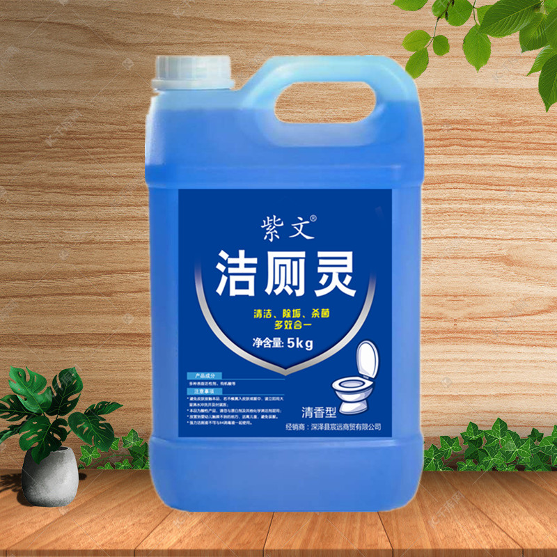 洁厕灵家用卫生间马桶清洁剂厕所除臭10斤大桶强力去垢清香型