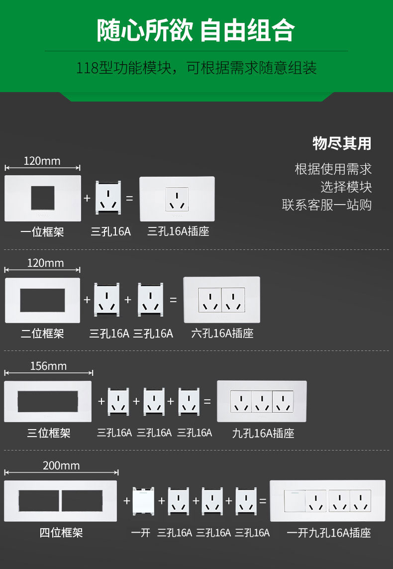 十二孔插座尺寸图片